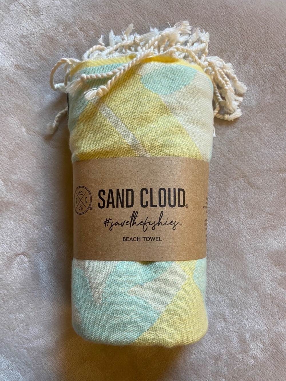 Sand Cloud Towel - Turtle Plaid